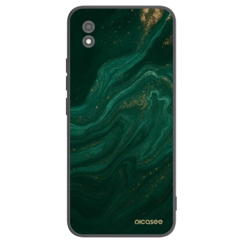 Picasee crna silikonska maskica za Realme C11 (2021) - Green