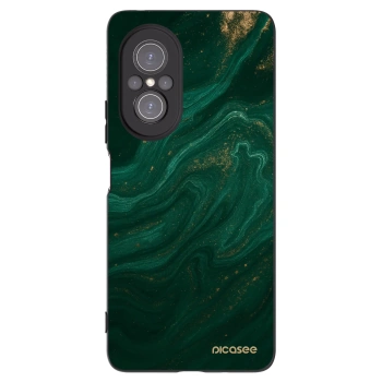 Picasee crna silikonska maskica za Huawei Nova 9 SE - Green