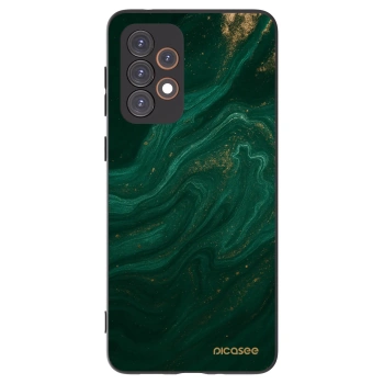 Picasee crna silikonska maskica za Samsung Galaxy A33 5G A336 - Green