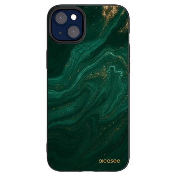 Picasee crna silikonska maskica za Apple iPhone 14 Plus - Green