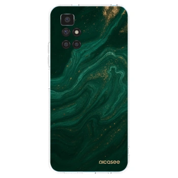 Picasee silikonska prozirna maskica za Xiaomi Redmi 10 (2022) - Green