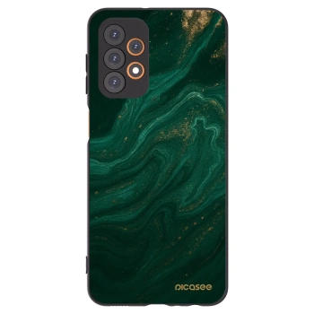 Picasee crna silikonska maskica za Samsung Galaxy A23 A236B 5G - Green