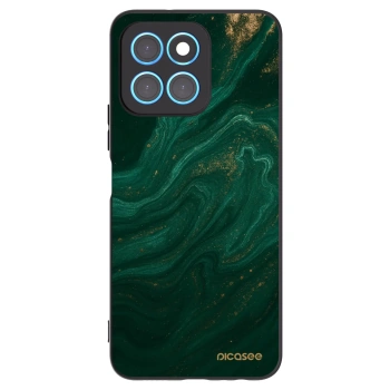 Picasee crna silikonska maskica za Honor X8 5G - Green