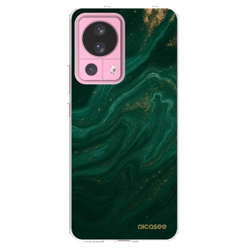 Picasee silikonska prozirna maskica za Xiaomi 13 Lite - Green