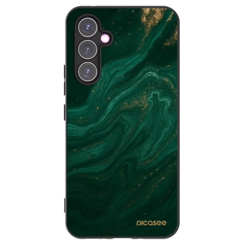 Picasee crna silikonska maskica za Samsung Galaxy A54 5G A546B - Green