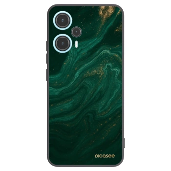Picasee crna silikonska maskica za Xiaomi Poco F5 - Green