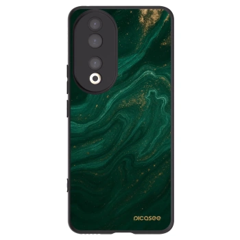 Picasee crna silikonska maskica za Honor 90 5G - Green