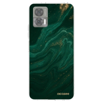 Picasee silikonska prozirna maskica za Motorola Edge 30 Neo - Green