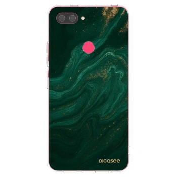 Picasee silikonska prozirna maskica za Xiaomi Mi 8 Lite - Green