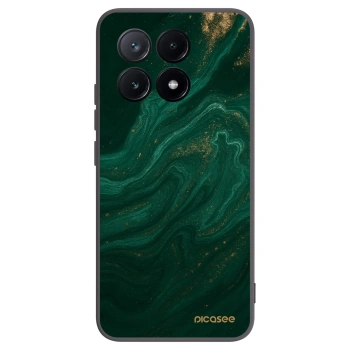 Picasee crna silikonska maskica za Xiaomi Poco X6 Pro - Green