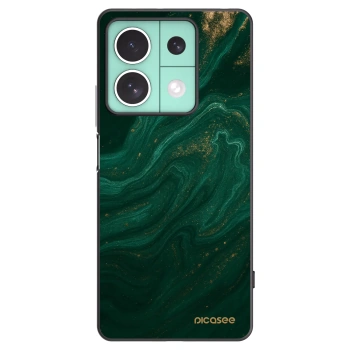 Picasee crna silikonska maskica za Xiaomi Redmi Note 13 5G - Green