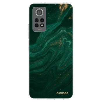 Picasee silikonska prozirna maskica za Xiaomi Redmi Note 12 Pro 4G - Green