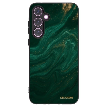 Picasee crna silikonska maskica za Samsung Galaxy A35 5G A356B - Green