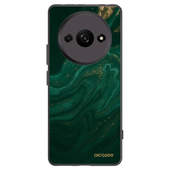 Picasee crna silikonska maskica za Xiaomi Redmi A3 - Green