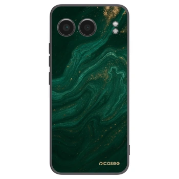 Picasee crna silikonska maskica za OnePlus Nord 4 - Green
