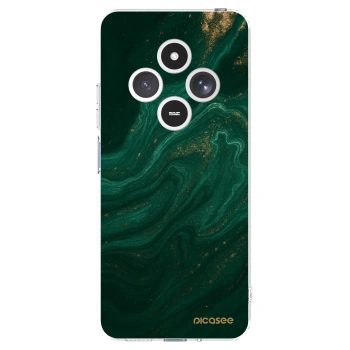 Picasee silikonska prozirna maskica za Xiaomi Redmi 14C - Green