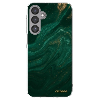 Picasee silikonska prozirna maskica za Samsung Galaxy A16 5G - Green