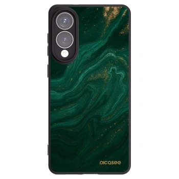 Picasee crna silikonska maskica za Samsung Galaxy S25 Edge 5G - Green