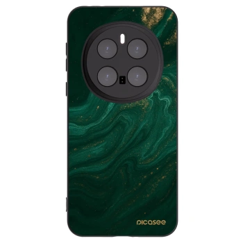 Picasee crna silikonska maskica za Honor Magic7 Pro 5G - Green