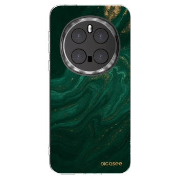 Picasee silikonska prozirna maskica za Honor Magic7 Pro 5G - Green