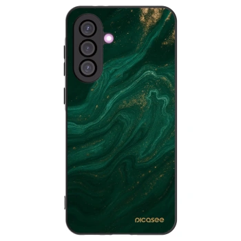 Picasee crna silikonska maskica za Samsung Galaxy A36 5G - Green