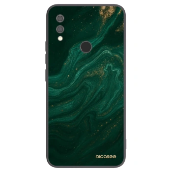 Picasee crna silikonska maskica za Xiaomi Redmi Note 7 - Green