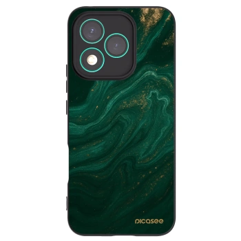 Picasee crna silikonska maskica za Honor 400 Lite 5G - Green