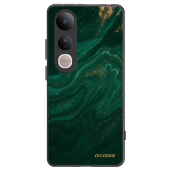 Picasee crna silikonska maskica za Vivo V50 Lite 5G - Green