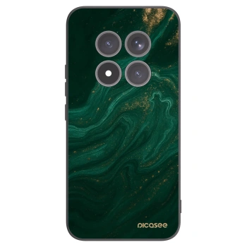 Picasee crna silikonska maskica za Xiaomi Redmi Note 15 Pro+ - Green
