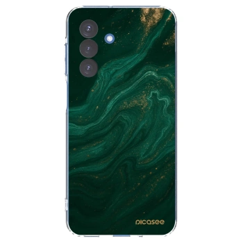 Picasee silikonska prozirna maskica za Samsung Galaxy A17 5G - Green