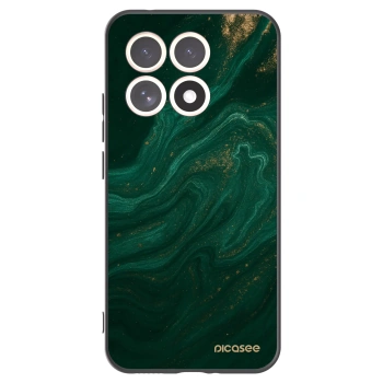 Picasee crna silikonska maskica za Xiaomi 15T - Green
