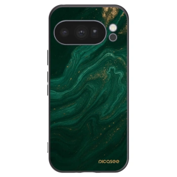 Picasee crna silikonska maskica za Google Pixel 10 Pro - Green