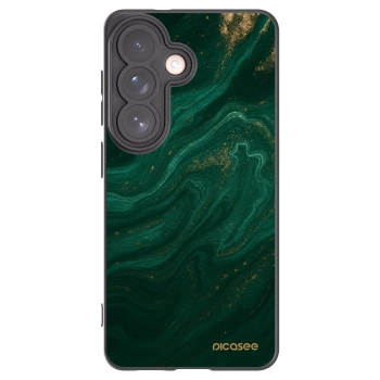 Picasee crna silikonska maskica za Samsung Galaxy S26 - Green