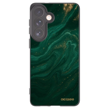 Picasee crna silikonska maskica za Samsung Galaxy S26+ - Green