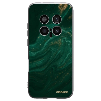 Picasee crna silikonska maskica za Honor Magic8 Pro 5G - Green