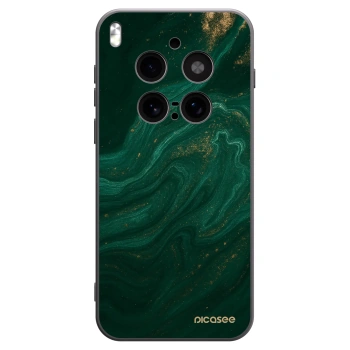 Picasee crna silikonska maskica za Vivo X300 Pro - Green