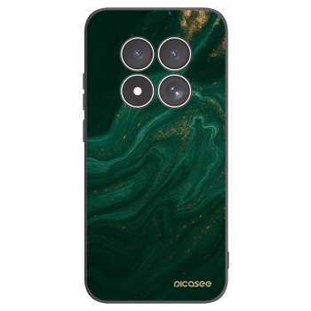 Picasee crna silikonska maskica za Xiaomi Redmi Note 15 Pro 5G - Green