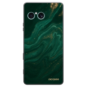 Picasee crna silikonska maskica za Sony Xperia 10 VII - Green