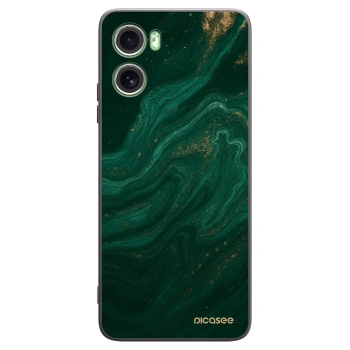 Picasee crna silikonska maskica za Motorola Moto G06 - Green