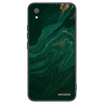 Picasee crna silikonska maskica za Xiaomi Redmi 7A - Green