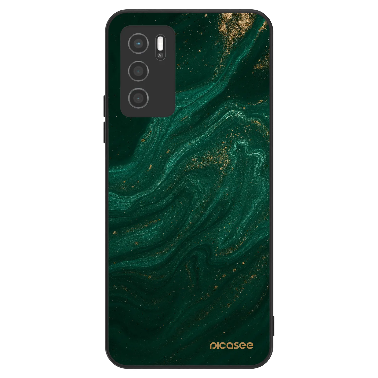 Picasee ULTIMATE CASE za OPPO A16s - Green