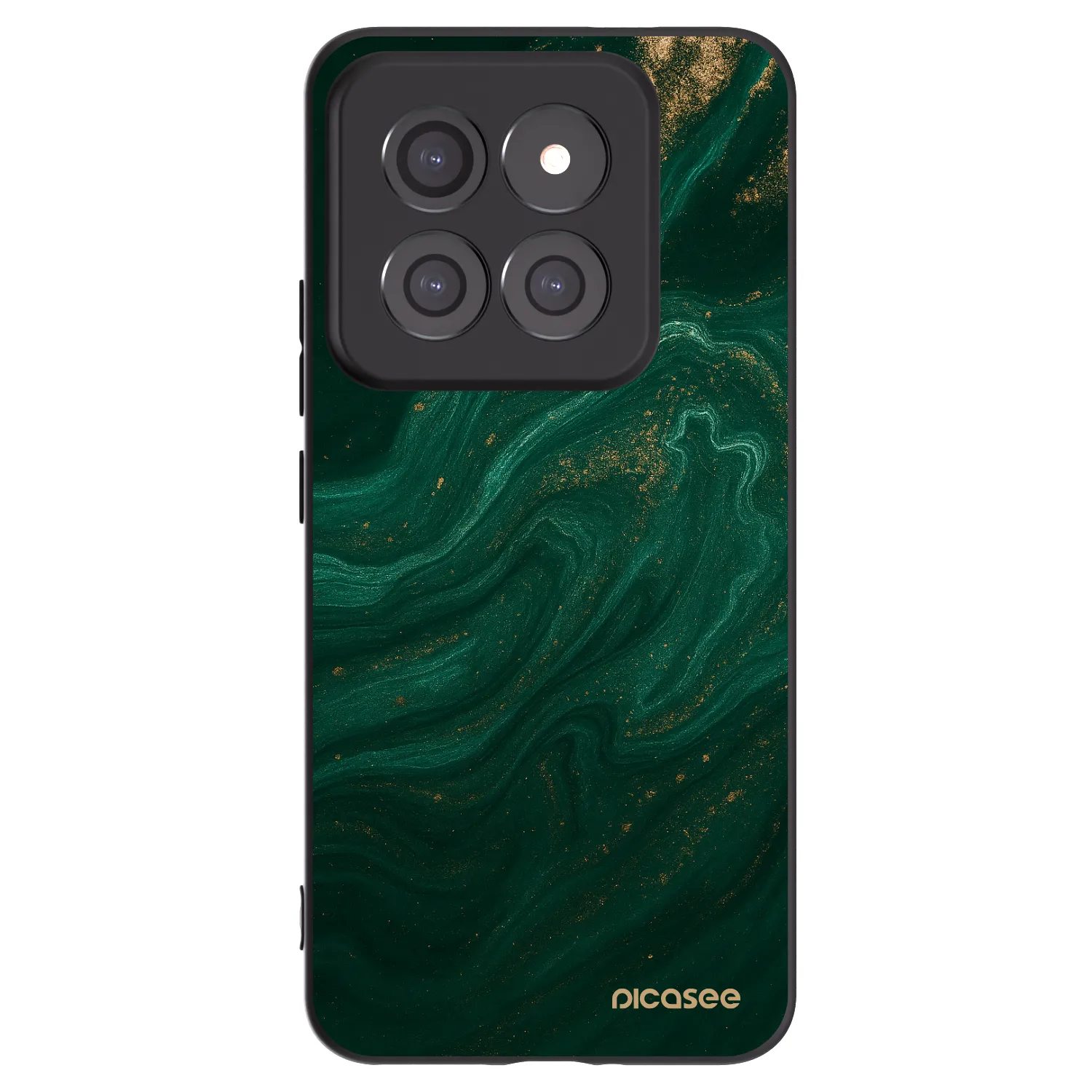 Picasee crna silikonska maskica za Xiaomi 14 Pro - Green