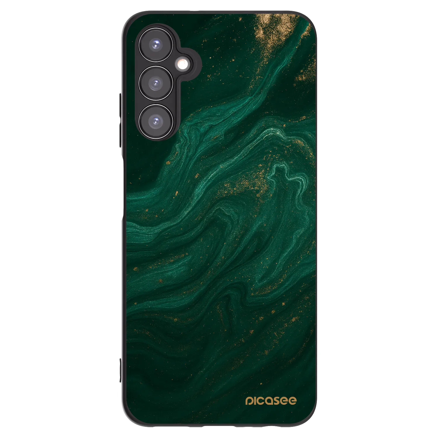 Picasee crna silikonska maskica za Samsung Galaxy A05s A057G - Green