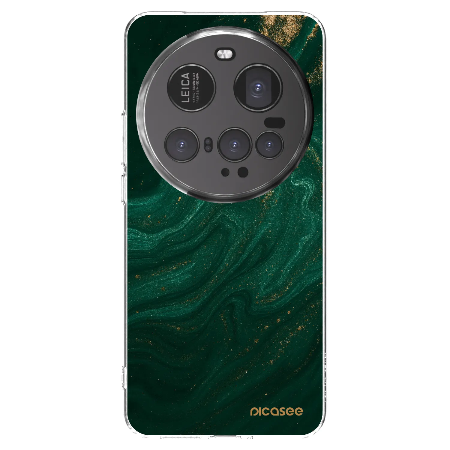 Picasee silikonska prozirna maskica za Xiaomi 15 Ultra - Green