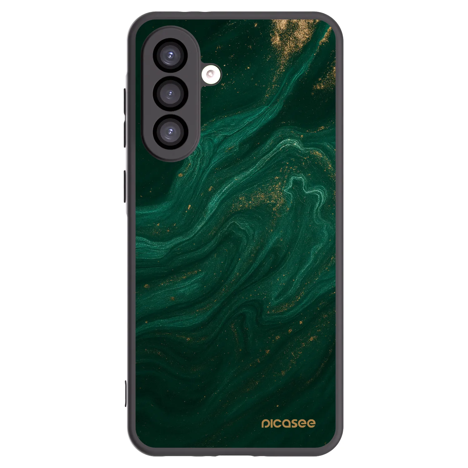 Picasee crna silikonska maskica za Samsung Galaxy A26 5G A266B - Green