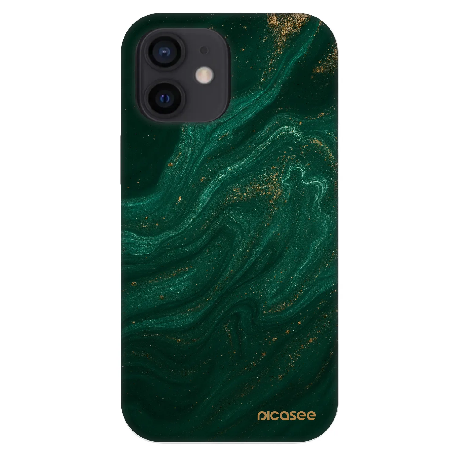 Picasee Fashion Case za Apple iPhone 12 mini - Green