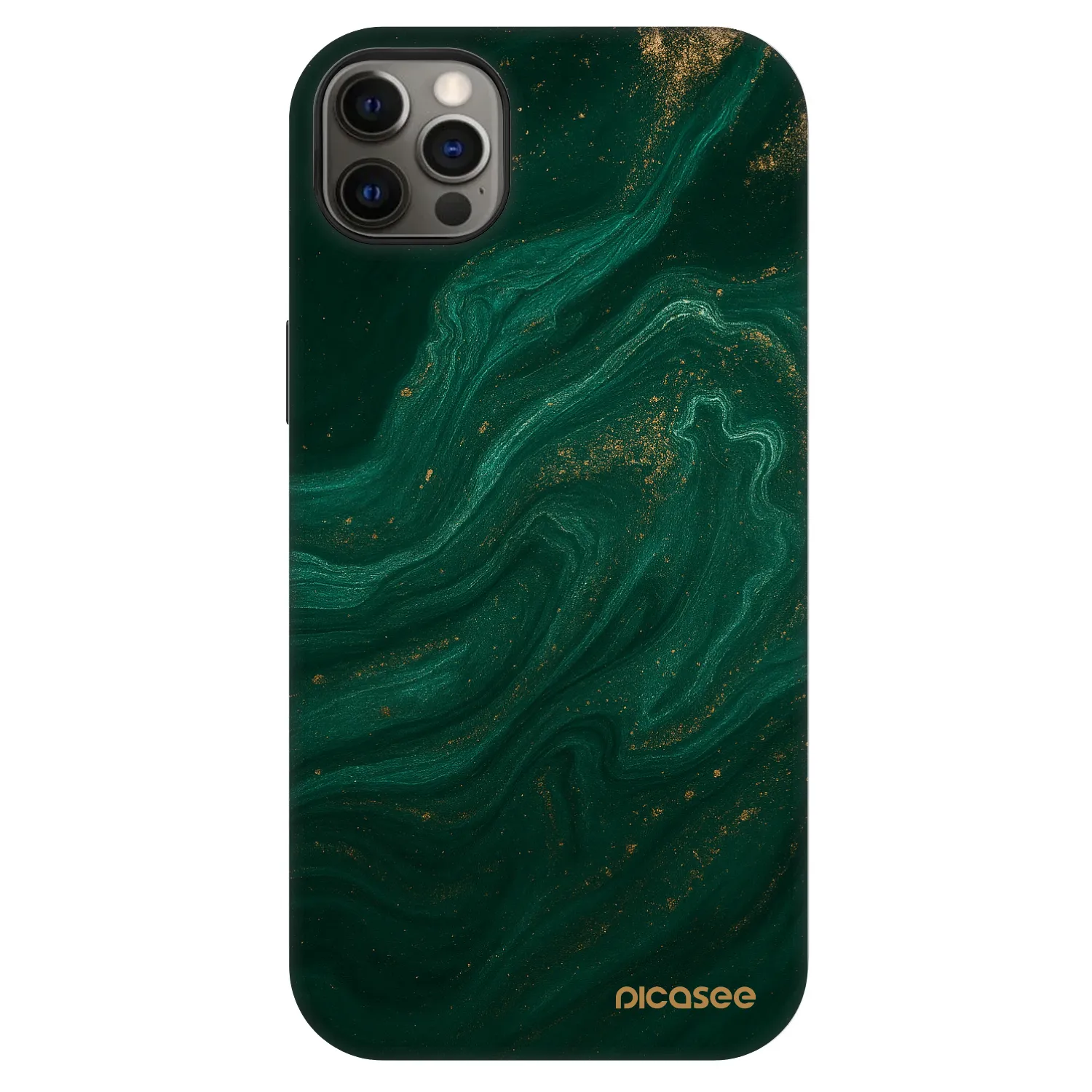 Picasee Fashion Case MagSafe za Apple iPhone 12 Pro Max - Green