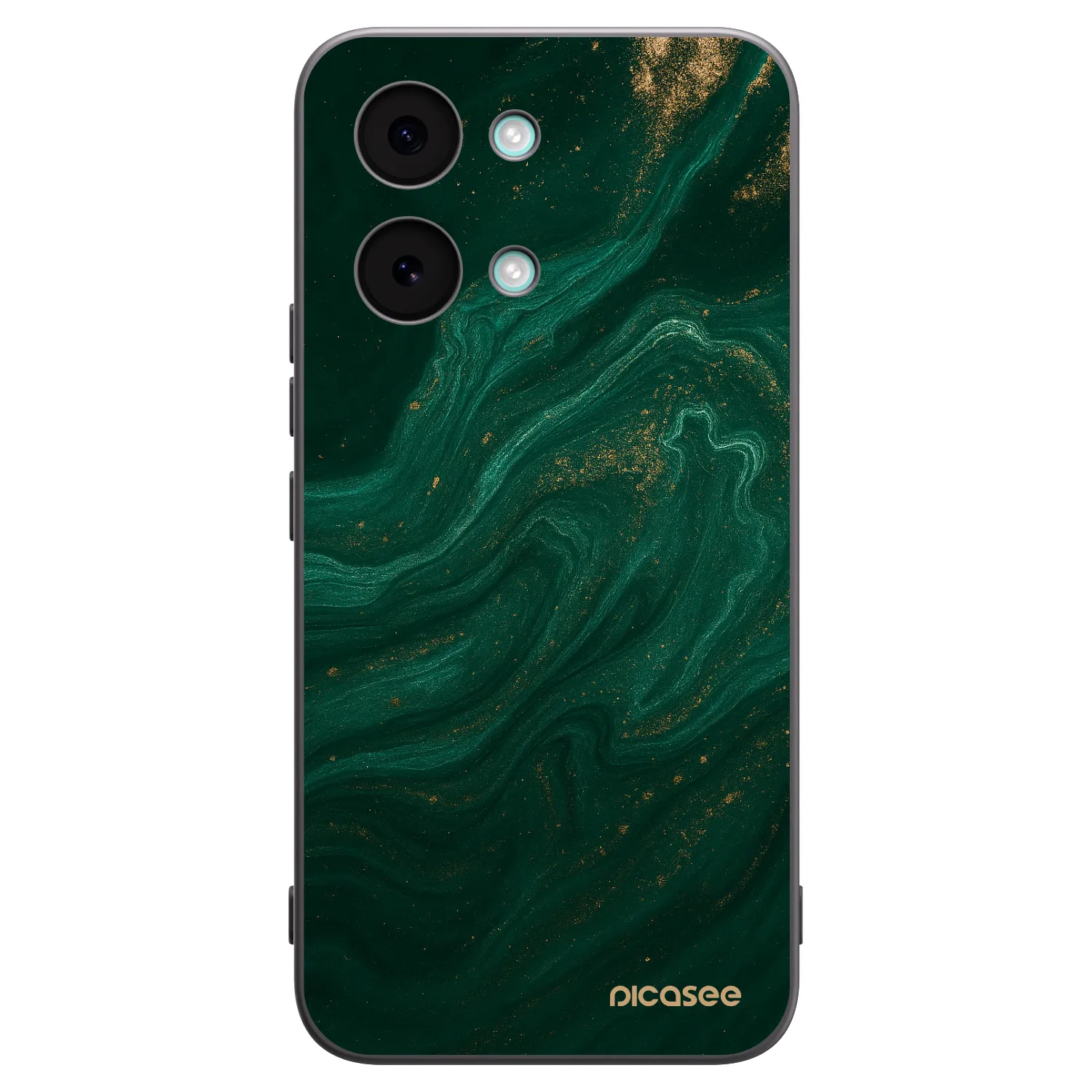 Picasee crna silikonska maskica za Xiaomi Poco X8 Pro Max - Green