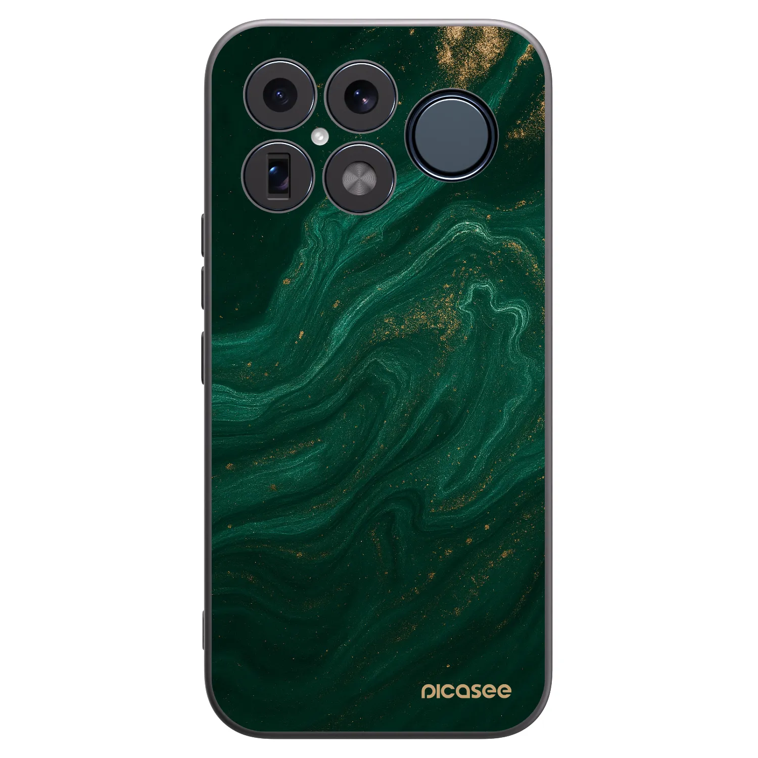 Picasee crna silikonska maskica za Xiaomi Poco F8 Ultra - Green