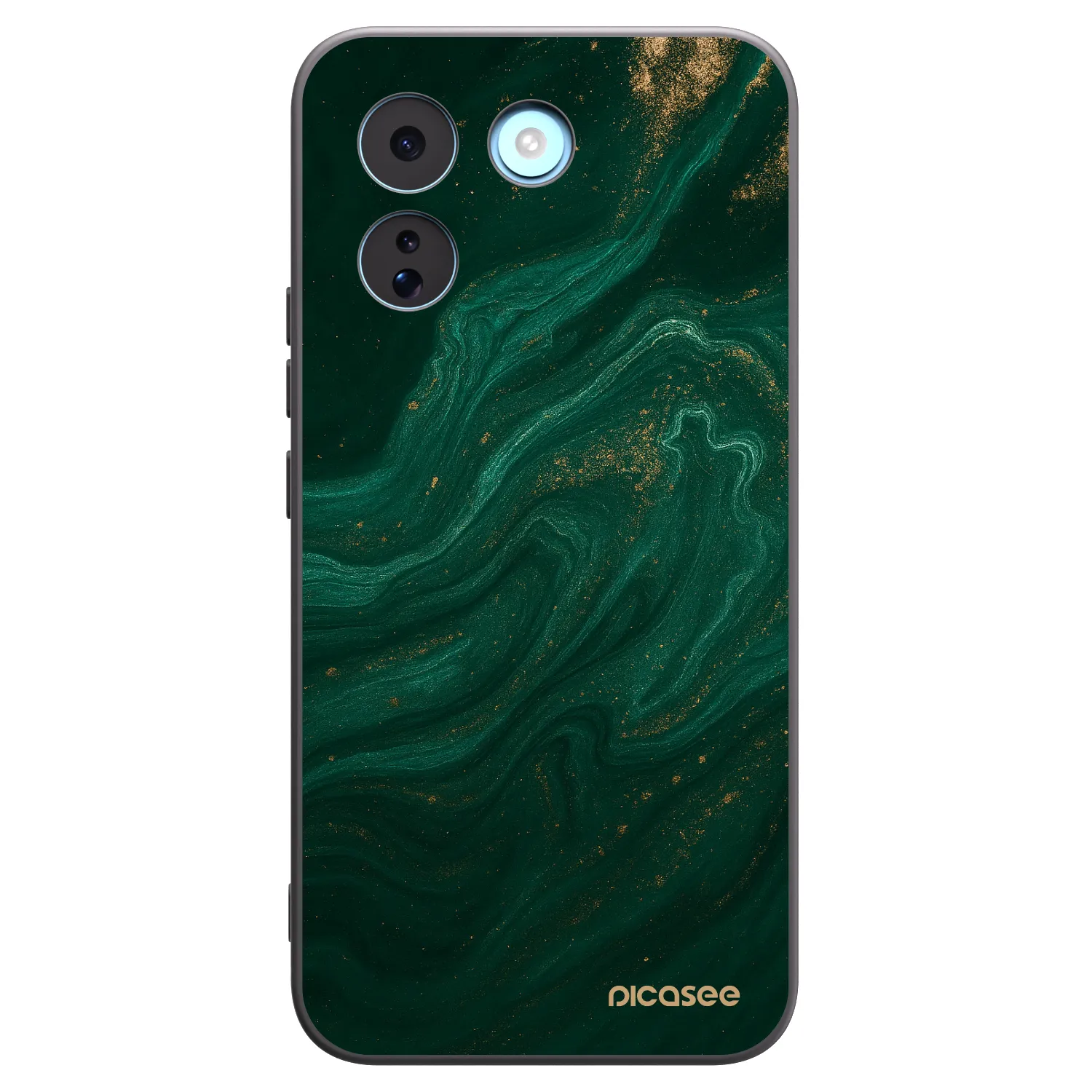 Picasee crna silikonska maskica za Xiaomi Redmi Note 17 Pro MAX 5G - Green